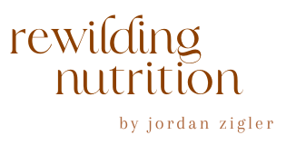 Rewilding Nutrition
